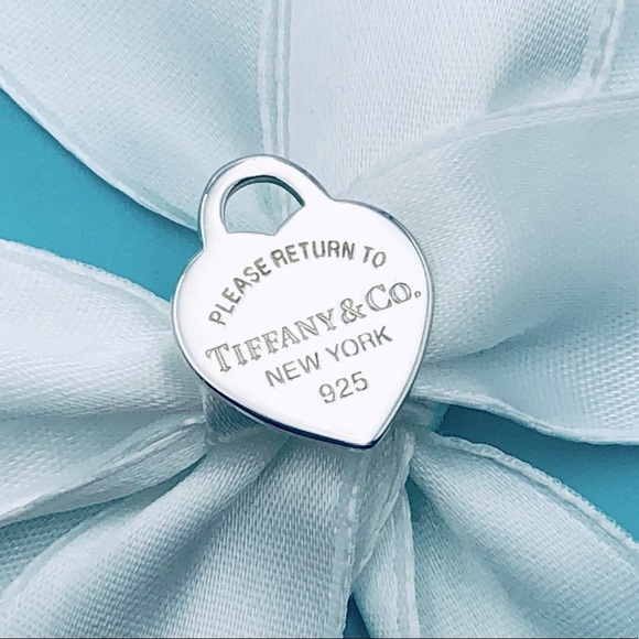 Tiffany & Co. Jewelry - Tiffany & Co. Return to Tiffany Small Heart Charm with POUCH